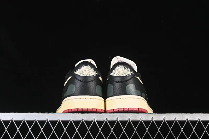 All categories Air Jordan Jordan series basketball shoes Air Jordan 1 Low Nigel Sylvester x Air Jordan 1 Low AJ1 Joe 1 joint low-top cultural casual sneakers IB8958-001